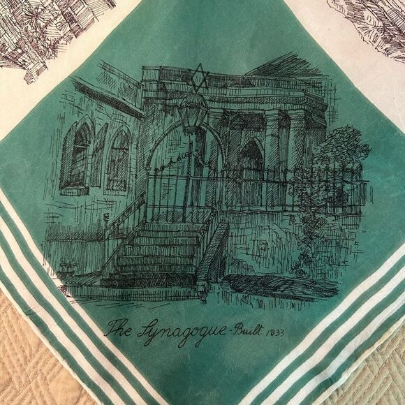 Cavanagh’s scenes of St. Thomas scarf - Picture 10 of 10